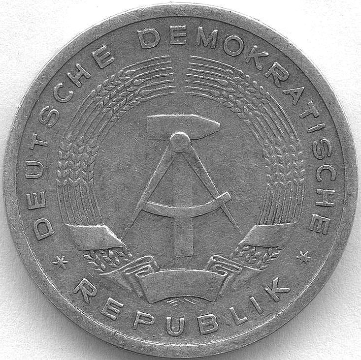 Foto 02, 1 Deutsche Mark DDR 1956-1963 RS