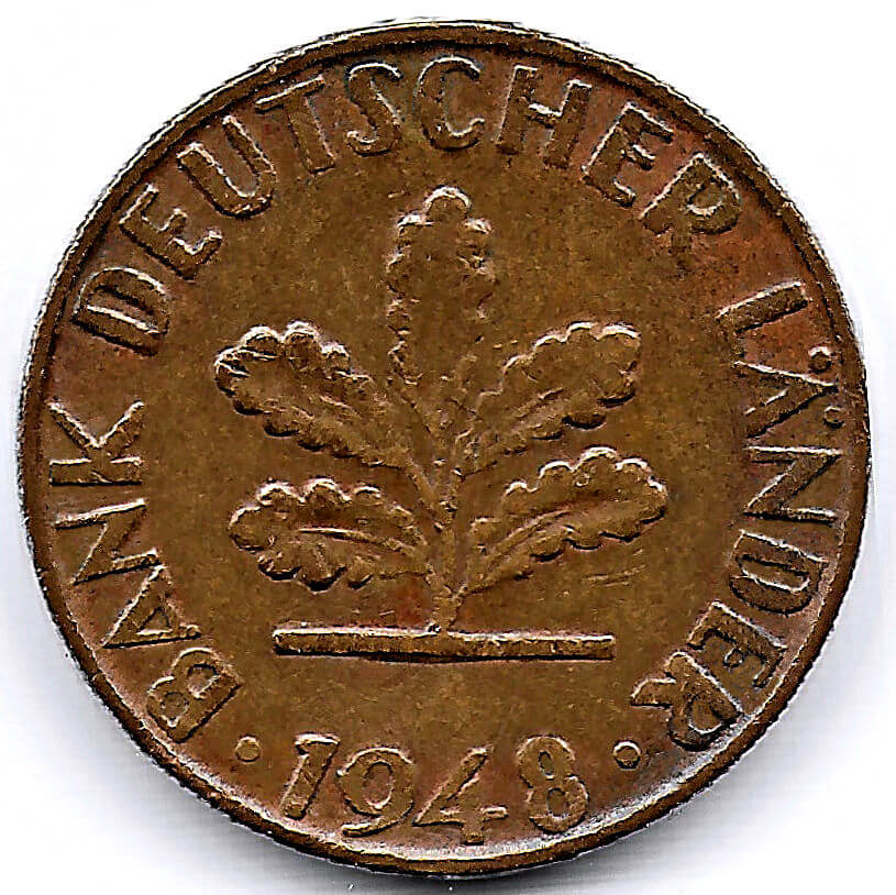Foto 03, 1 Pfennig von 1948 RS