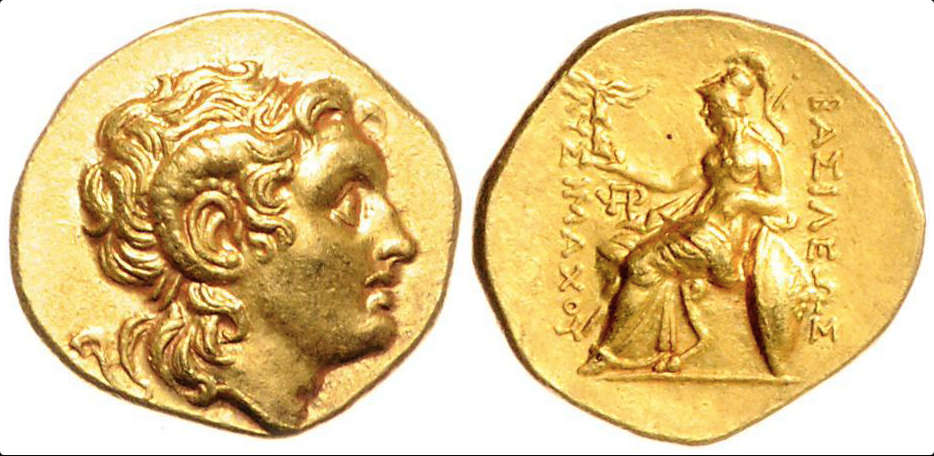 Los 47: Thrakien. Lysimachos, 323-281 v. Chr. AV Stater, Alexandria-Troas. f.vz. Schätzpreis: 3.500 EUR. Zuschlag: 8.200 EUR.