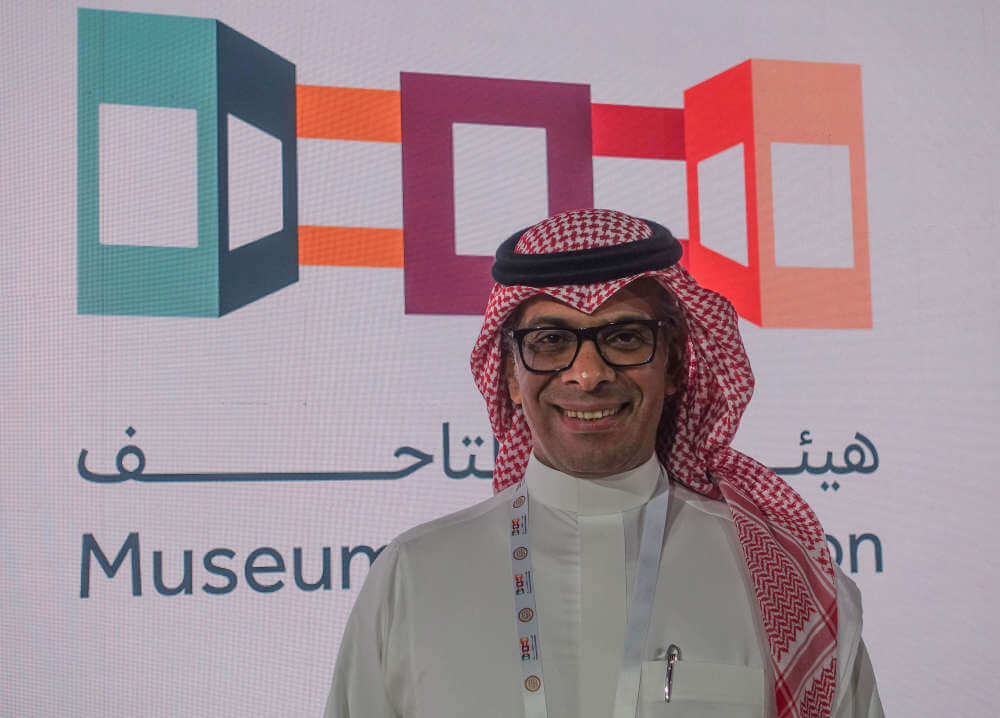 Majed Alotaibi von der saudi-arabischen Museumskommission war der Spiritus rector hinter dem Event. Ohne seinen Enthusiasmus hätte es die Internationale Konferenz zur Islamischen Numismatik nicht gegeben. Foto: UK.