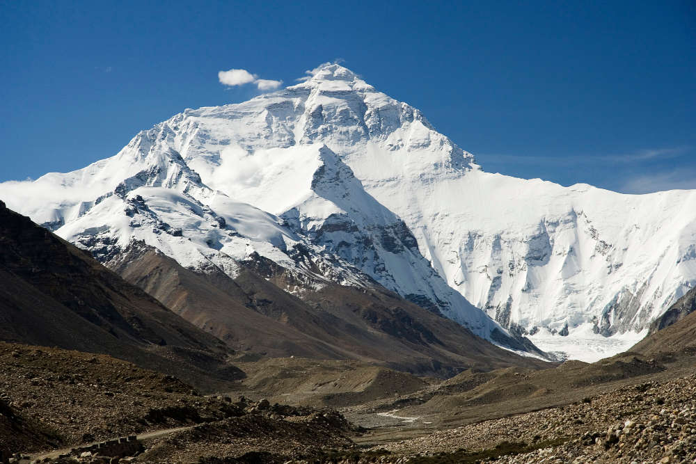 Die Nordseite des Mount Everest. Foto: Luca Galuzzi via Wikimedia Commons / CC BY-SA 2.5.