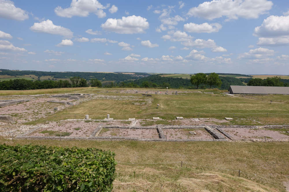 The view of the Oppidum of Alesia. Photo: KW.