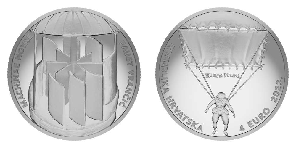 Croatia / 4 Euro / Silver 0.9999 / 1 oz / 38,61 mm / Mintage: 15.000. Photo: © Branimir Kralj / Croatian Mint.