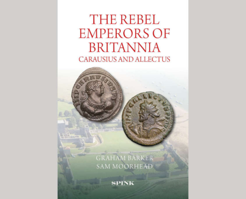 „Rebel Emperors of Britannia“ von Graham Barker und Sam Moorhead erzählt die unglaubliche Geschichte der beiden Gegenkaiser Carausius und Allectus. Foto: Spink Books.