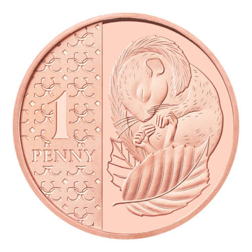 1 Penny. Bild: Presseabteilung der Royal Mint.