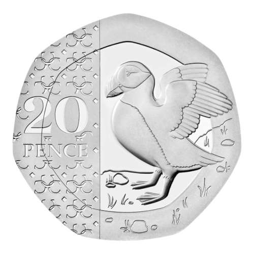 20 Pence. Bild: Presseabteilung der Royal Mint.