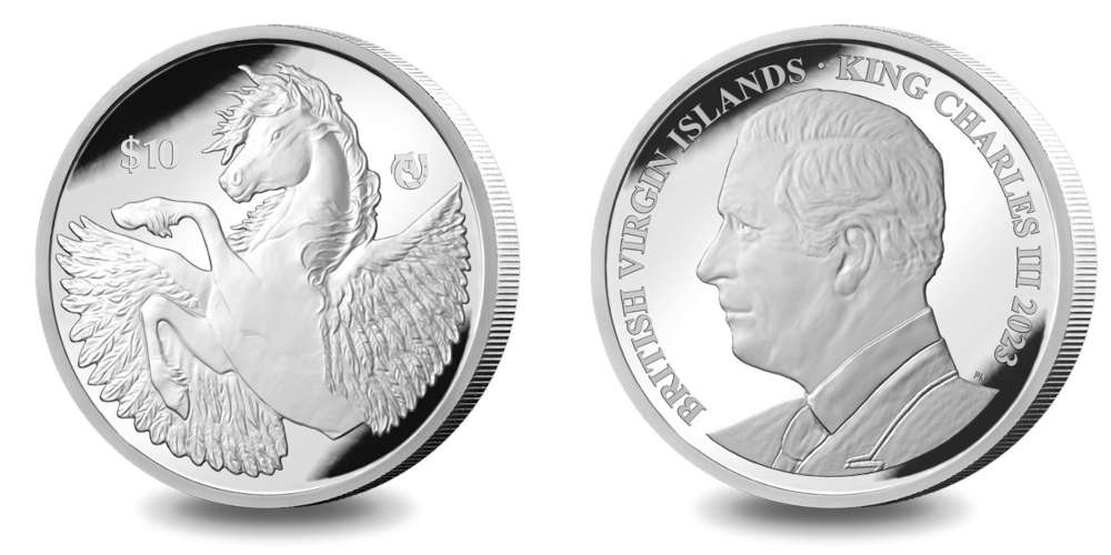 Britische Jungferninseln / 10 Dollar / 0,999 Silber / 1 Unze / 38,60 mm / Auflage: 1.450.