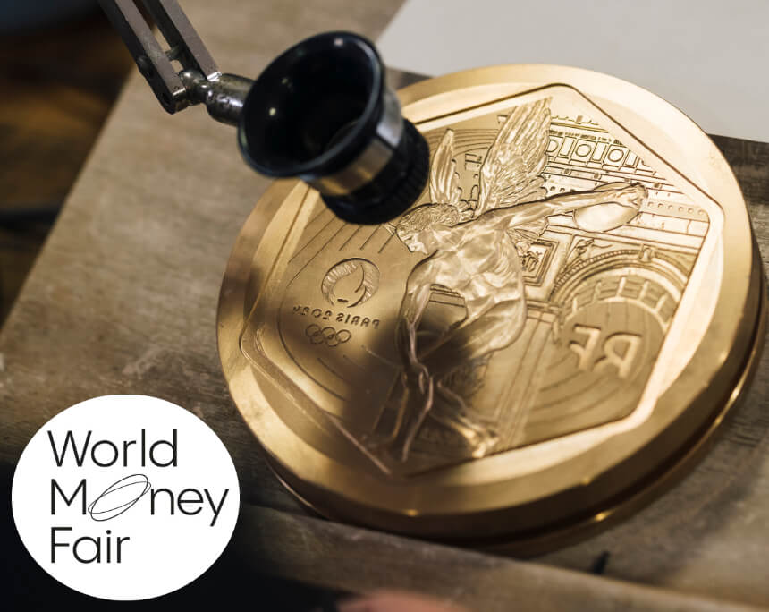 Die Monnaie de Paris will auf der World Money Fair 24 den gesamten Entstehungsprozess einer Münze zeigen.© Viktor Point.