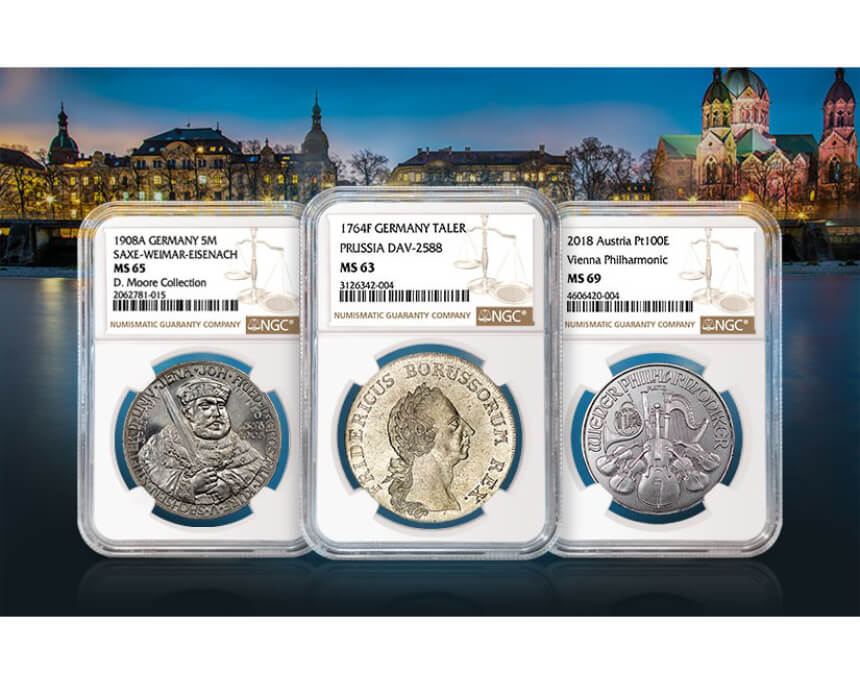 Münzen, die beispielweise während der WMF in Berlin zum Grading eingereicht werden, sollen pünktlich zur Numismata in München fertig bearbeitet sein.