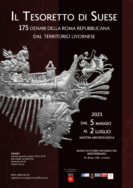 Mit diesem Plakat wurde die Ausstellung beworben. Quelle: Naturkundemuseum des Mittelmeerraums Livorno.