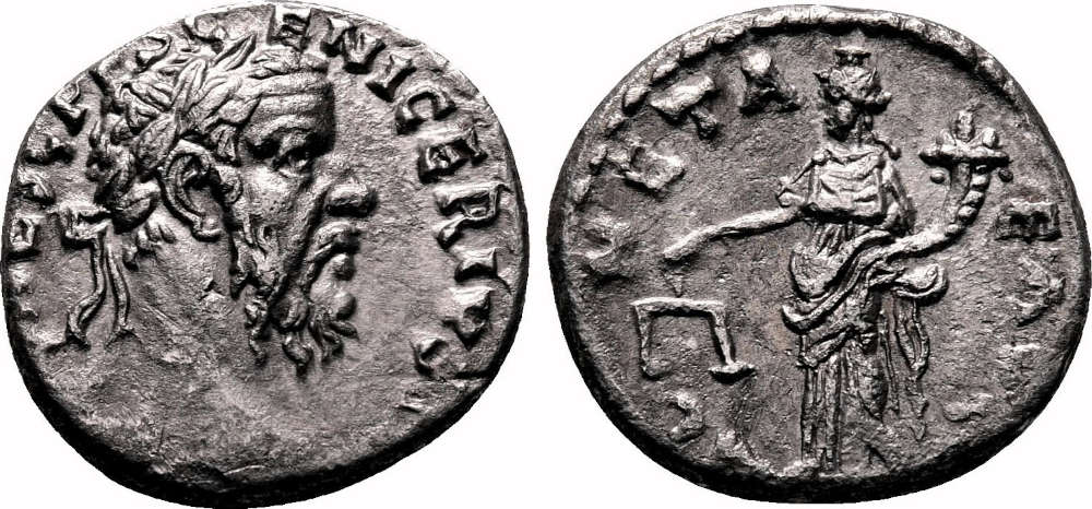 Römische Kaiserzeit. Pescennius Niger (193-194). Denar, 193, Antiochia. Sehr selten. Vorzüglich. Kölner Münzkabinett. 1.850 EUR.