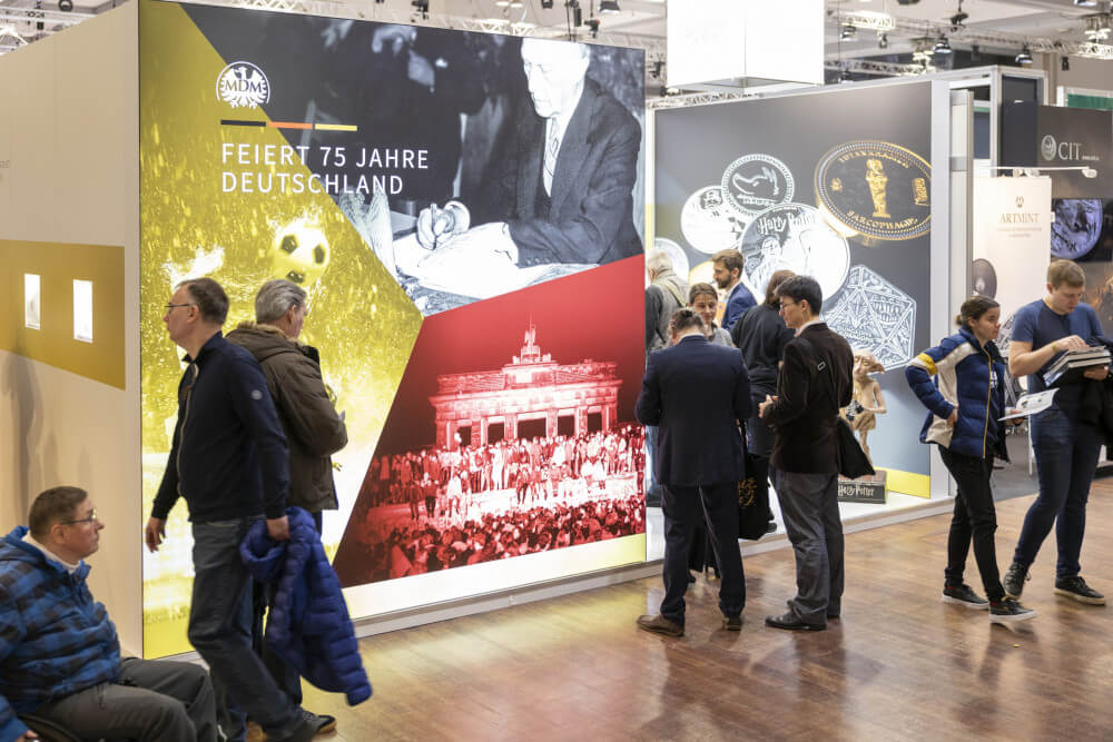 There was also great demand for MDM products. Photo: World Money Fair.