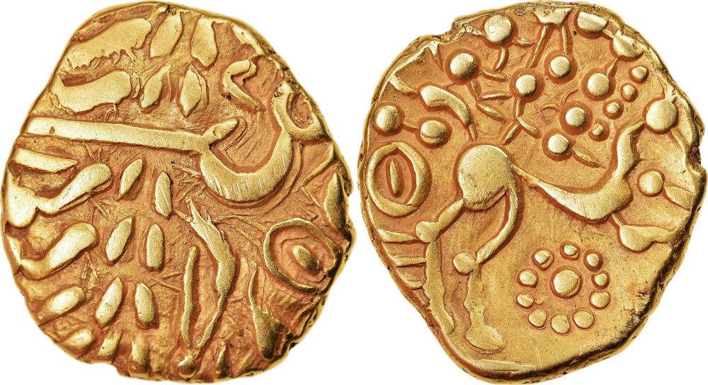 Kelten, Ambiani. Stater, 1. Jhd. v. Chr. Selten, sehr schön+. Comptoir des Monnaies. 4.990 EUR.