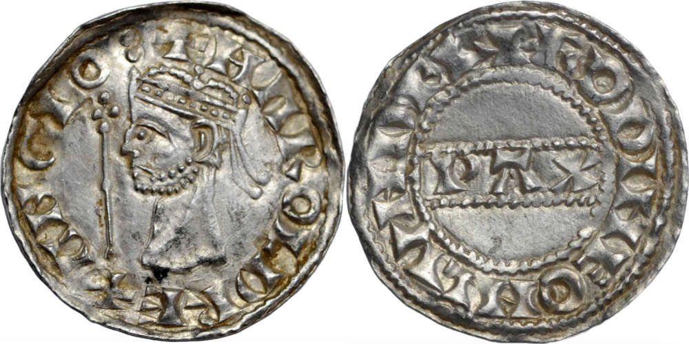 Großbritannien. Anglo-Saxon. Harold II. Penny, 1066. Extremely fine. Bermondsey Coins Ltd. 14.582 EUR.