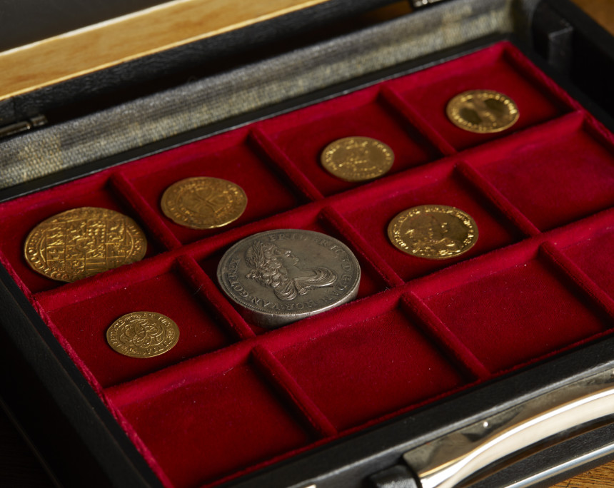 Alle sieben vom Dänischen Nationalmuseum erworbene Münzen. Foto: Dänisches Nationalmuseum.