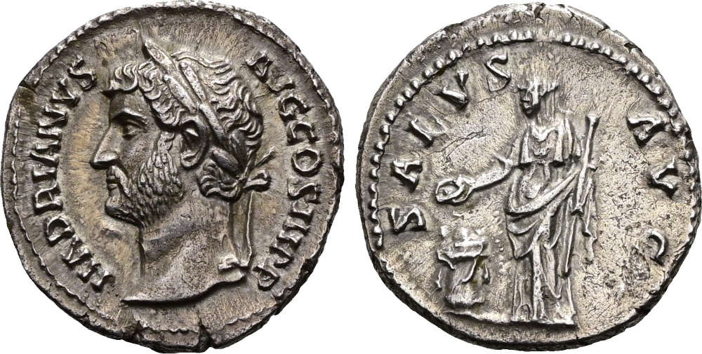 Römische Kaiserzeit. Hadrian (117-138). Denar, 137-138, Rom. Vorzüglich. Gorny & Mosch. Verkaufspreis: 3.400 EUR.