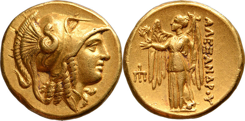 Griechen. Könige von Makedonien. Alexander III. Stater, Amphipolis, 336–323 v. Chr. Jongeling Numismatics & Ancient Art. 6.470 EUR. Griechen. Könige von Makedonien. Alexander III. Stater, Amphipolis, 336–323 v. Chr. Jongeling Numismatics & Ancient Art. 6.470 EUR.