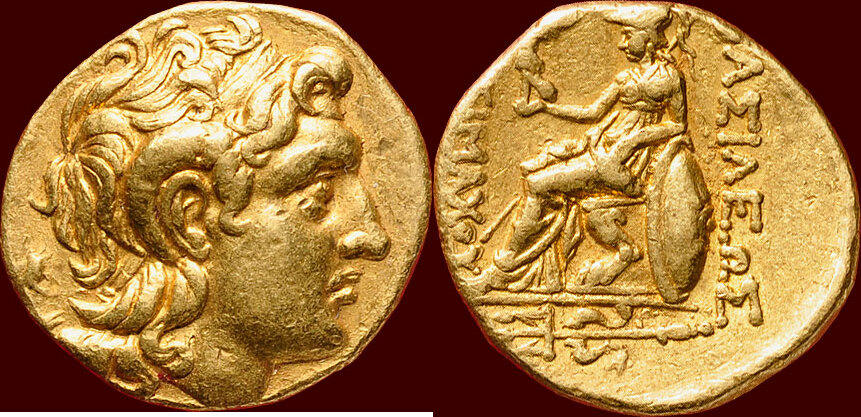 Griechen. Könige von Thrakien. Lysimachos. Stater, Byzantion, 305–281 v. Chr. Munthandel G.Henzen. 5.500 EUR. Griechen. Könige von Thrakien. Lysimachos. Stater, Byzantion, 305–281 v. Chr. Munthandel G.Henzen. 5.500 EUR.