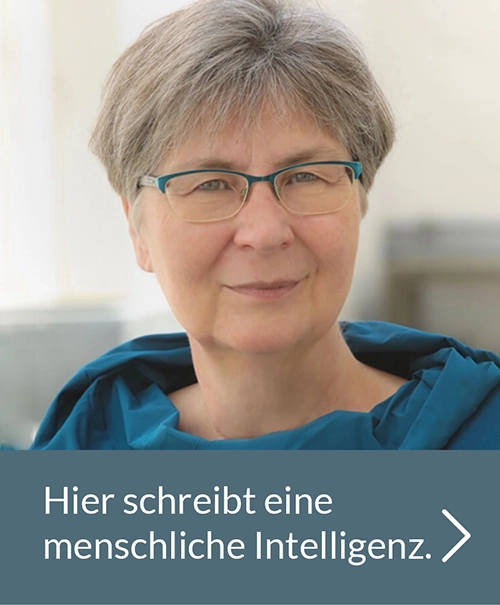 Hier schreibt eine menschliche Intelligenz!