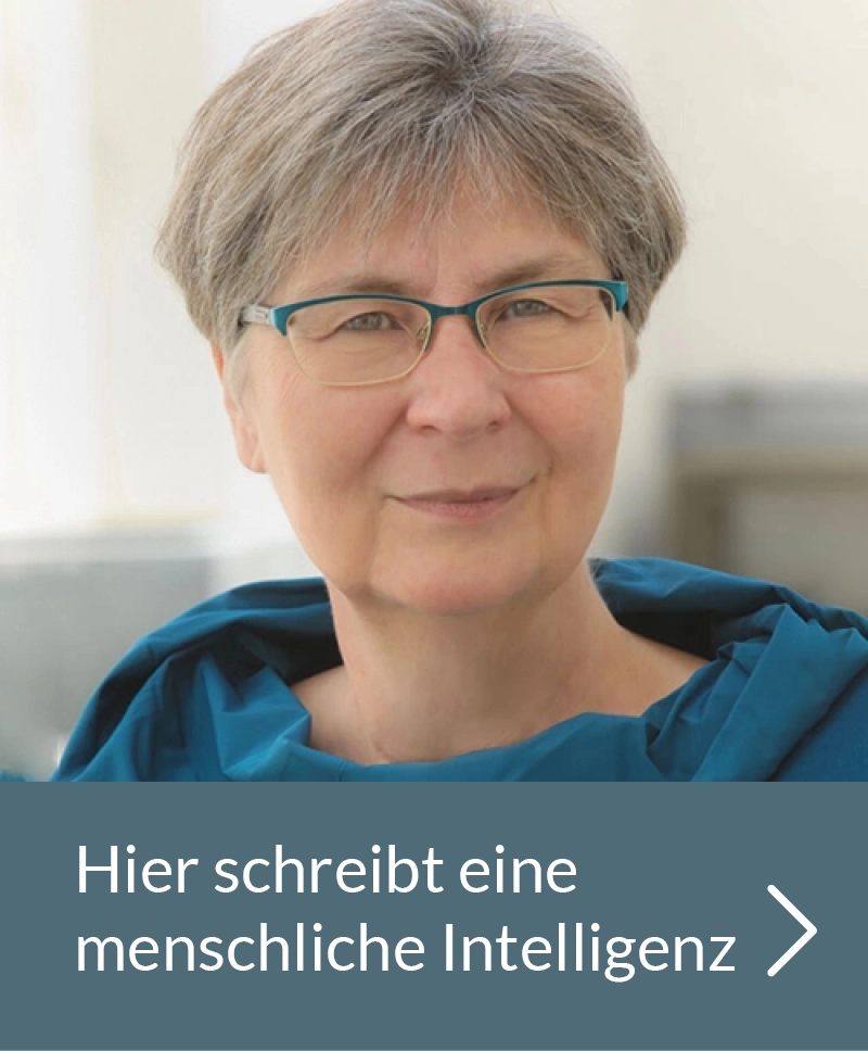 Hier schreibt eine menschliche Intelligenz!