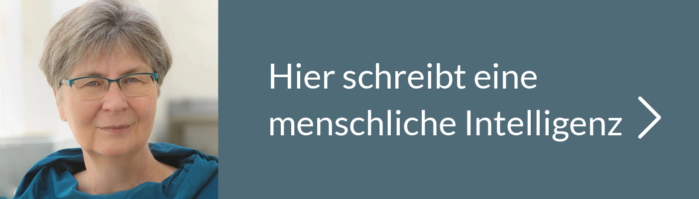 Hier schreibt eine menschliche Intelligenz!