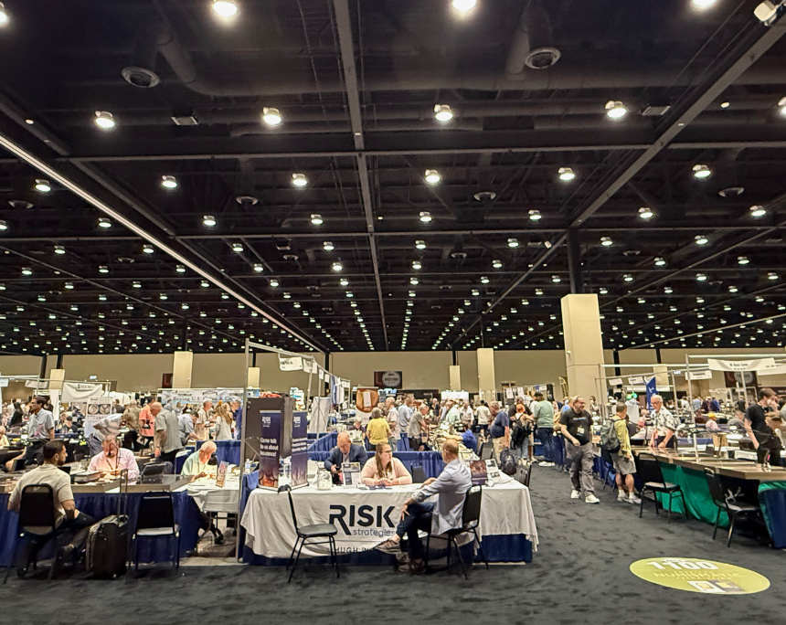 Ein Blick in den Saal der World’s Fair of Money in Oklahoma City 2025. Foto: UK