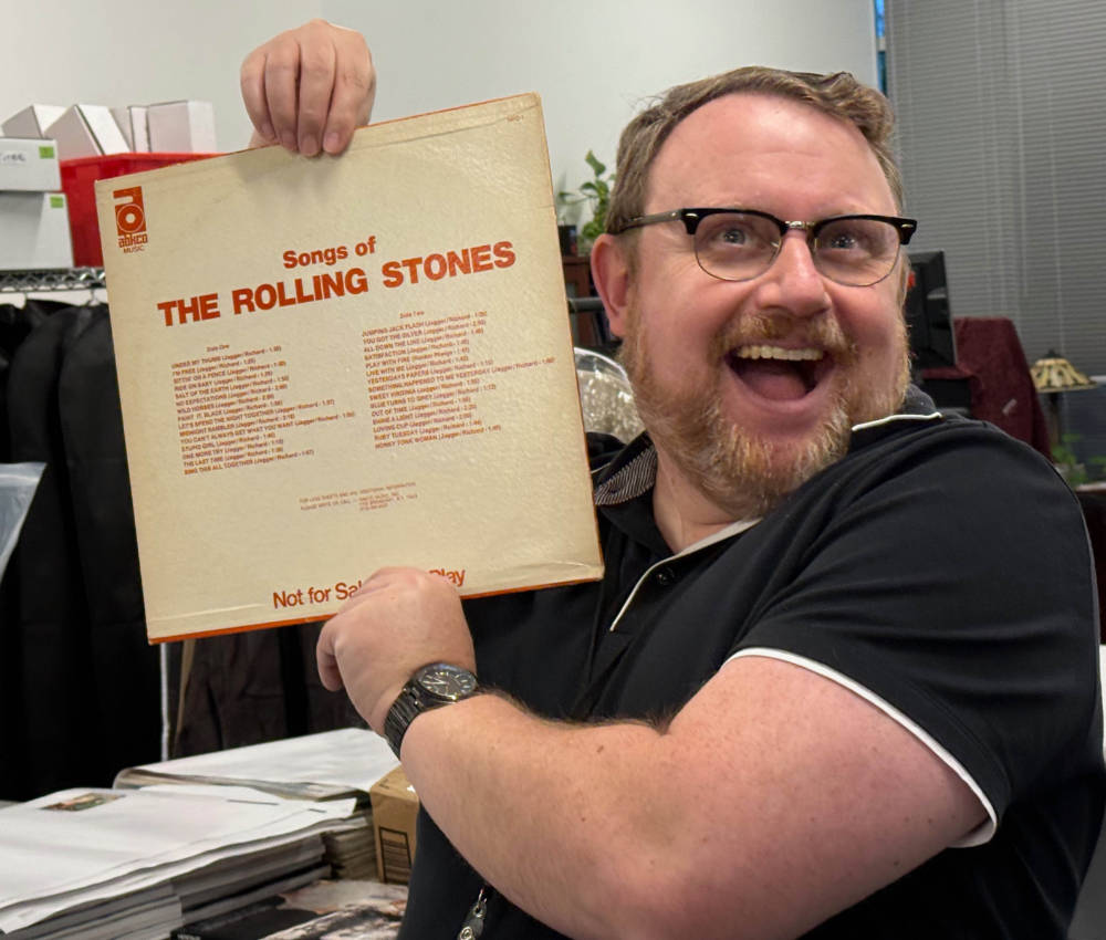 Eric Grubbs hat den besten Job von der Welt: Er darf täglich mit großartigen Zeugnissen der Popkultur umgehen. Foto: UK