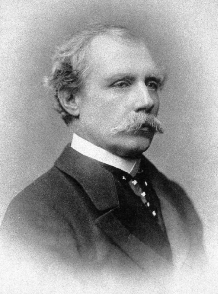 Porträtfotographie des Charles Anthony Johnson Brooke von A. Bassano aus dem 19. Jahrhundert