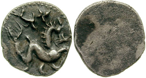 Vetulonia? Silber. Aus Auktion Classical Numismatic Group, Triton VI (2003), Nr. 24