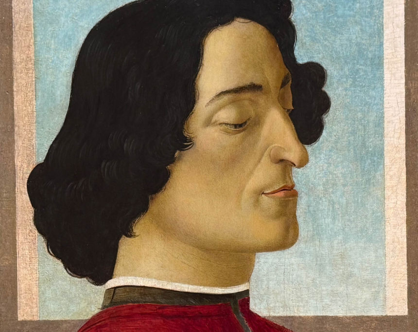 Sandro Botticelli, Porträt des Giuliano de' Medici. Academia Carrara / Bergamo. Foto: KW