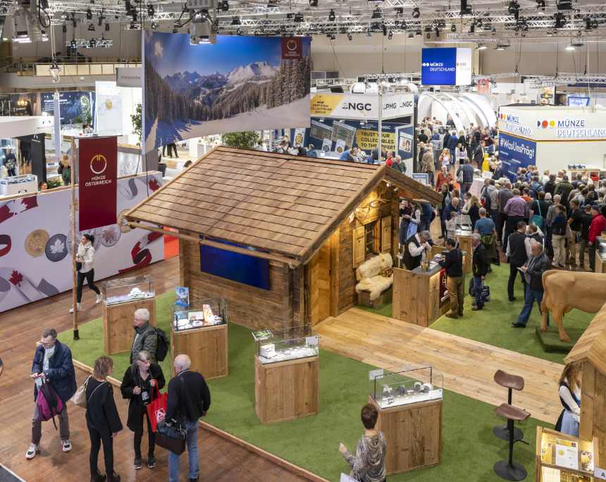 01 - Die World Money Fair, für alle, die sich für Münzen und Geld interessieren. © Constanze Tillmann / World Money Fair