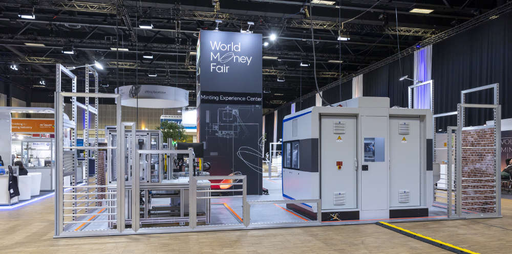 Minting Experience: Münztechnologie zum Anfassen. © Constanze Tillmann / World Money Fair