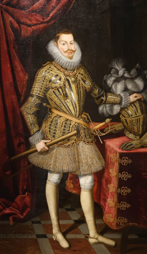 Porträt Philipps III. Ölgemälde von Bartolomé Gonzáles, 1621. Galería de las Colecciones Reales, Madrid. Foto: UK