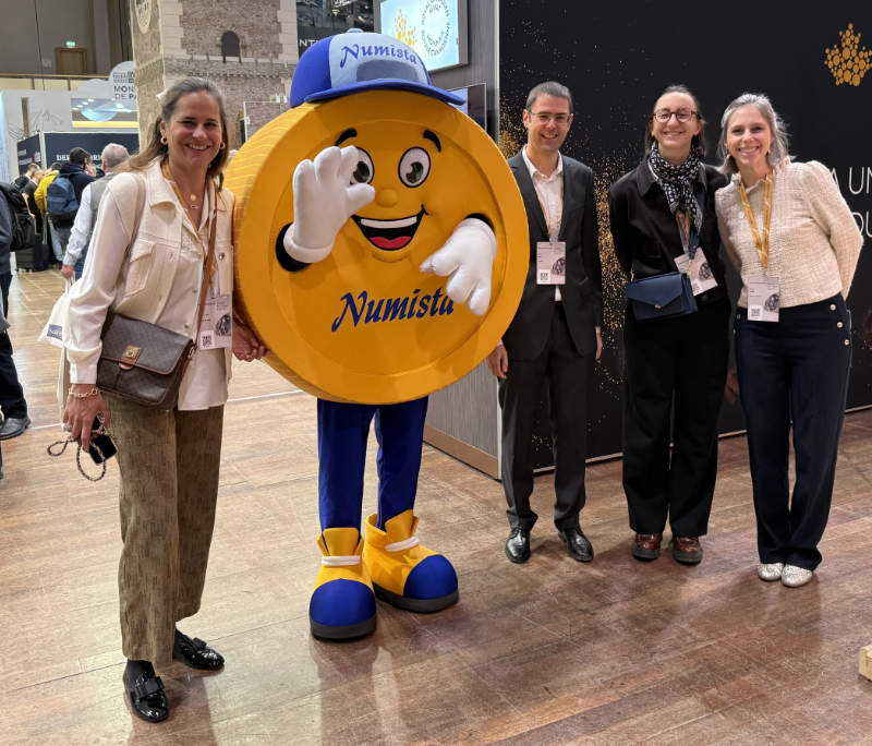 Numista geht auf Sammler zu - im wahrsten Sinne des Wortes. Foto: UK