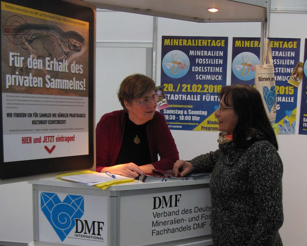 2015: Die MünzenWoche in Sachen Kulturgutschutz bei der Munich Show. Foto: KW