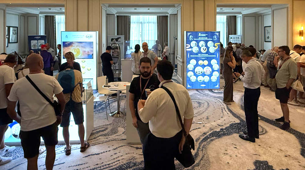 Die spanische Münzstätte hat einen großen Stand auf dem Evento Numismático. Foto: UK.