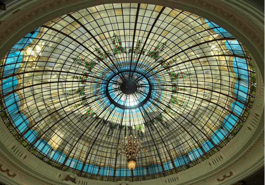 Das 1912 eröffnete Palace Hotel ist ein luxuriöser Rahmen für das Evento Numismático. Foto: UK