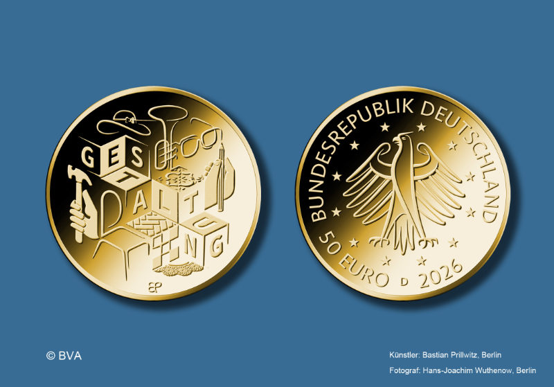 10. August 2026 - 50 Euro Sammlermünze 