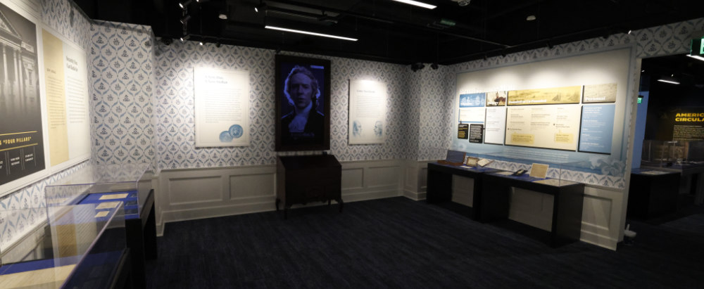 Ein Blick in die Ausstellung