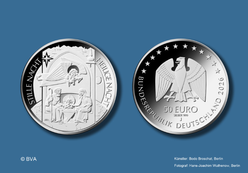 26. November 2026 - 50 Euro Sammlermünze 