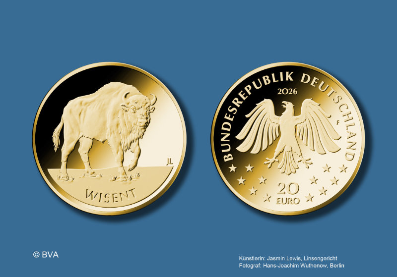 5. Oktober 2026 - 20 Euro Sammlermünze 