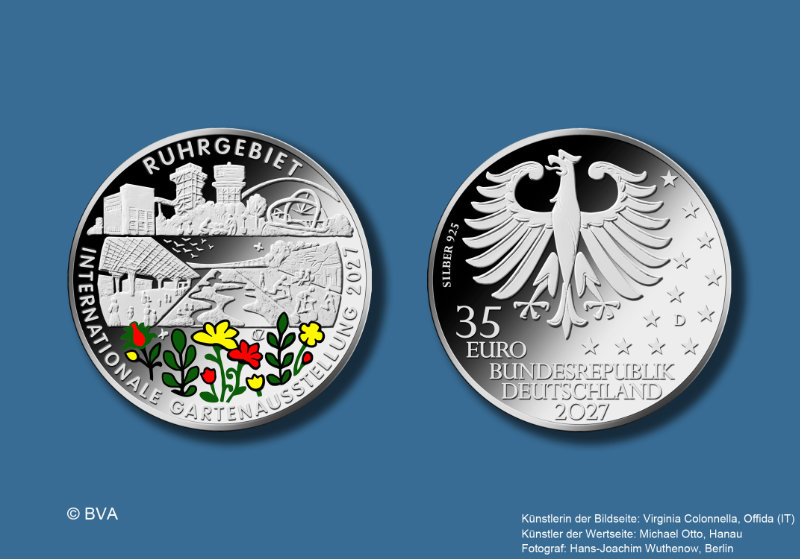 15. April 2027 - 35 Euro Sammlermünze 