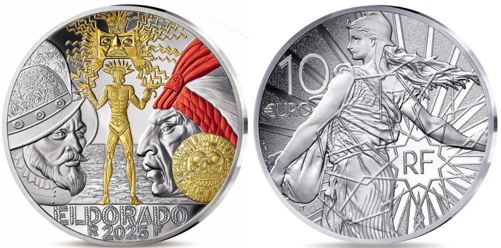 Frankreich. 10 Euro, Silber. El Dorado. Monnaie de Paris