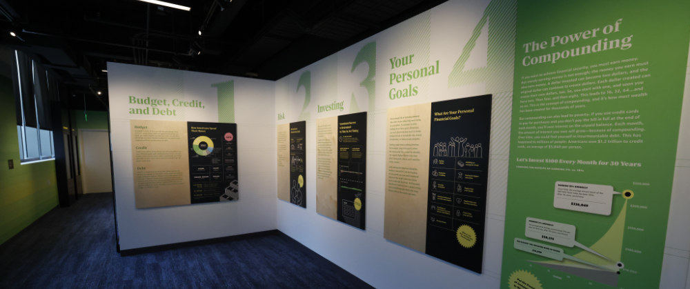 Ein Blick in die Ausstellung
